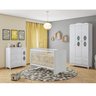 Quarto Infantil Berço, Cômoda e Guarda Roupa Lolly 3 Portas - 1