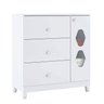 Quarto Infantil Berço, Cômoda e Guarda Roupa Lolly 3 Portas - 7