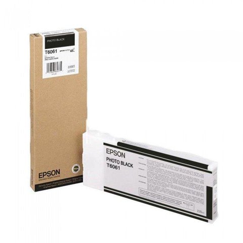 Cartucho de Tinta Epson T6061 Photo Black