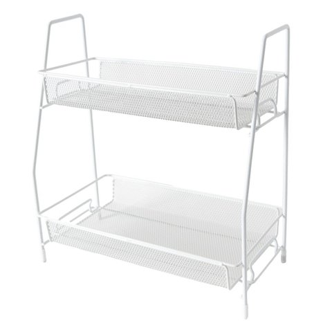 Prateleira de Metal Organizadora Multiuso Berlin 31x17x33cm - Jolitex