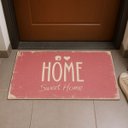 Ver imagem 4 de Tapete Capacho Decorativo para Porta Cozinha 65x45 Sweet Home