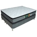 Ver imagem 1 de Conjunto Box Completo Queen Becflex Titan Diamond Pillow 1,58 X 1,98 X 0,54 (cama Box + Colchão)