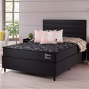 Ver imagem 1 de Conjunto Cama Box Casal Benim Molas Ensacadas 138cmx188cmx63cm Yescasa