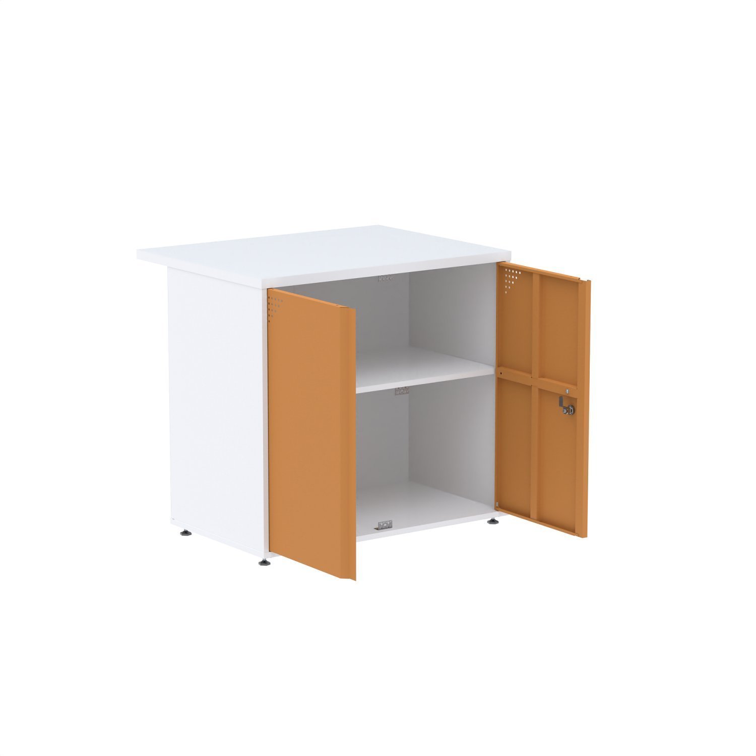 Armário para Escritório Baixo com Extensor no Tampo 60cm - 3