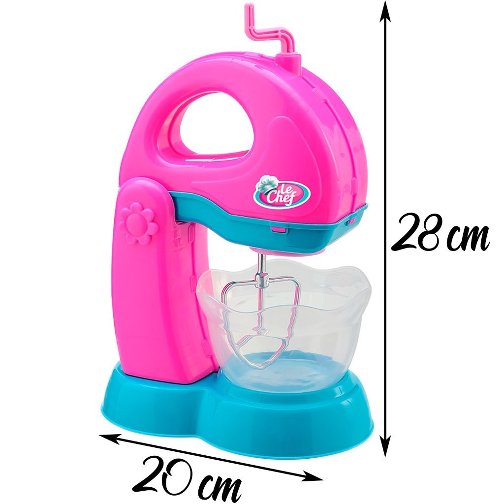 Kit Mini Brinquedo Cozinha Batedeira Cafeteira E Liquidificador - 3