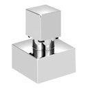 Ver imagem 3 de Acabamento de Registro Deca Quadrado 50mm 1.1/2 100% Metal