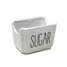 Porta Açúcar de Cerâmica Açucareiro Farinheiro Porta Mantimentos Condimentos Recipiente Adoçante - 1