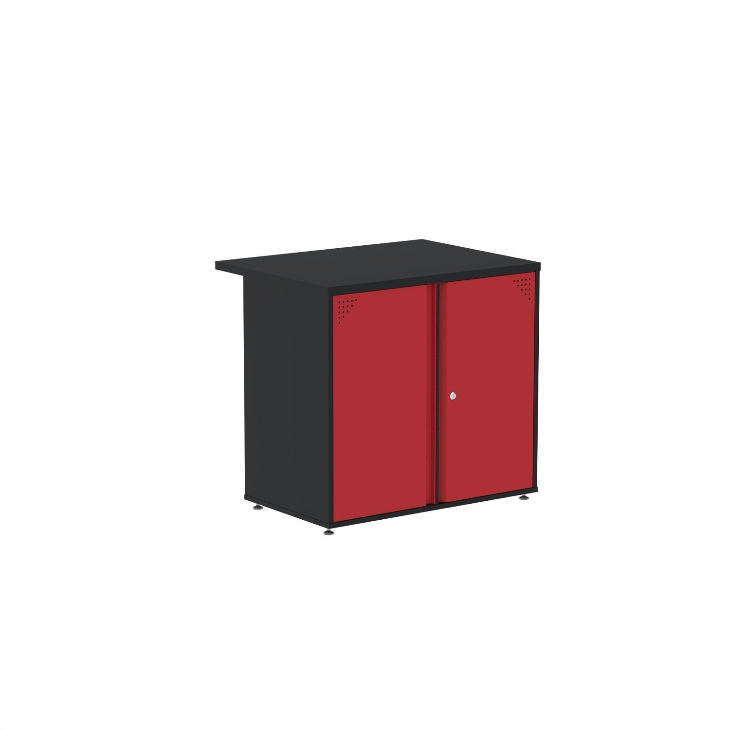 Armário para Escritório Baixo com Extensor no Tampo 60cm - 2