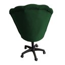 Ver imagem 3 de Cadeira Mocho para Estética Escritório Veludo Verde - Lm Decor