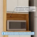 Ver imagem 7 de Cozinha Modulada Compacta 5 Peças 13 Portas MDF 300cm Itália Espresso Móveis