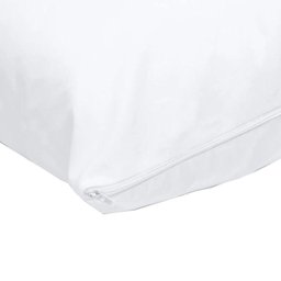 Protetor de Travesseiro Tecebem Malha Fundido Impermeável Liso 50cm X 70cm Branco - 2