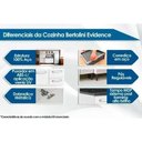Ver imagem 5 de Gabinete Armário Cozinha Evidence Aço 4 Portas 3 Gavetas 160cm Branco - Bertolini