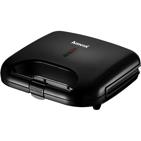 Skd Sanduicheira e Grill Amvox Ams 370 Black 110v