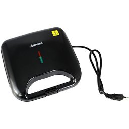 Skd Sanduicheira e Grill Amvox Ams 370 Black 110v - 2
