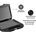 Ver imagem 4 de Skd Sanduicheira e Grill Amvox Ams 370 Black 110v