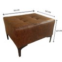 Ver imagem 4 de Puff Decorativo Louis Corino Whisky