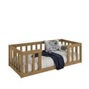 Ver imagem 2 de Cama Infantil Montessoriana Nogueira