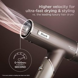 Shark Speedstyle Pro Flex Secador Profissional 1750w Compacto sem Danos Mocha Silver 110v - 3