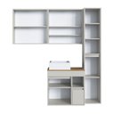 Ver imagem 7 de Conjunto para Banheiro Modulado 148cm com 4 Peças Gabinete Suspenso com Cuba Bangladesh