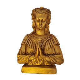 Santa Sara Kali Dourado Envelhecido - Peça em Gesso - 5