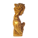 Ver imagem 3 de Santa Sara Kali Dourado Envelhecido - Peça em Gesso