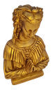 Ver imagem 1 de Santa Sara Kali Dourado Envelhecido - Peça em Gesso