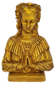 Ver imagem 4 de Santa Sara Kali Dourado Envelhecido - Peça em Gesso