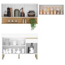 Ver imagem 6 de Cozinha Modulada 3 Pecas Balcao Pia Line Ktp Supremo Cp Freijo