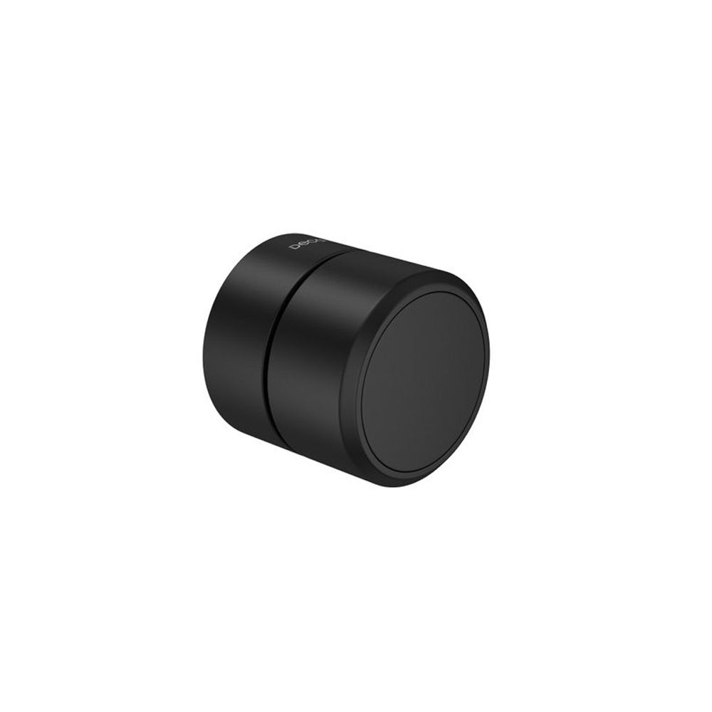 Acabamento Registro Gaveta Deca You Ate 1 Poleg Redondo Black Matte - Deca Deca Metais - 1