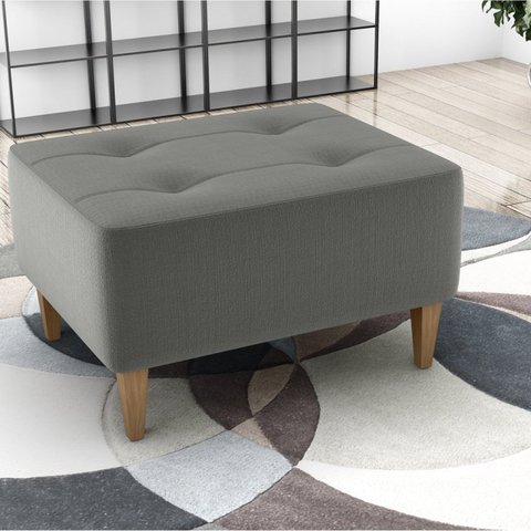 Puff para Sala de Estar 62cm x 37cm Piva