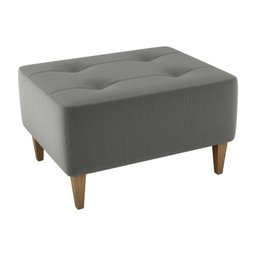 Puff para Sala de Estar 62cm x 37cm Piva - 2