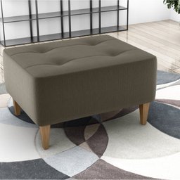 Puff para Sala de Estar 62cm x 37cm Piva - 1