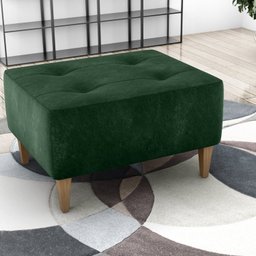 Puff para Sala de Estar 62cm x 37cm Piva - 1