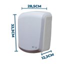 Ver imagem 2 de Kit Dispenser Interfolha Branco/cristal + Saboneteira Refil Branco/cristal + Sabonete Liquido Espuma