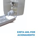 Ver imagem 4 de Kit Dispenser Interfolha Branco/cristal + Saboneteira Refil Branco/cristal + Sabonete Liquido Espuma