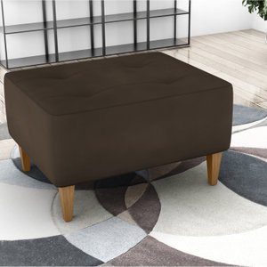 Puff para Sala de Estar 62cm x 37cm Piva