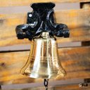 Ver imagem 6 de Sino de Bronze Puro Suporte Parede Empresa Fazenda Decoração