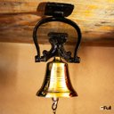 Ver imagem 5 de Sino de Bronze Puro Suporte Parede Empresa Fazenda Decoração