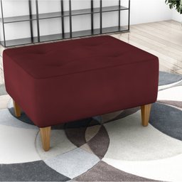 Puff para Sala de Estar 62cm x 37cm Piva - 1