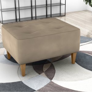 Puff para Sala de Estar 62cm x 37cm Piva