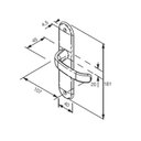 Ver imagem 4 de Fechadura Externa Magnum Espelho 881-40pe 40mm Ctz-55 Cromado Pado