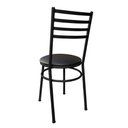 Ver imagem 4 de Kit Conjunto com 2 Cadeiras para Cozinha Mesa Jantar Bar Lanchonete Restaurante Estofado Preta