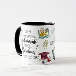 Caneca Presente Dia dos Professores Professor Distância Ead - 2