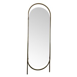 Espelho Decorativo de Chão Glam Gg 2 Pés 153x53cm Oblongo In House - 1