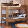 Beliche Infantil/Juvenil Solteiro com Estante MDP Duda - 5