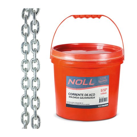 Corrente Soldada Galvanizada - Bit. 3/32"- Noll