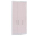 Ver imagem 1 de Guarda Roupa Modulado 101,50cm 3 Portas Alpes Luciane Móveis