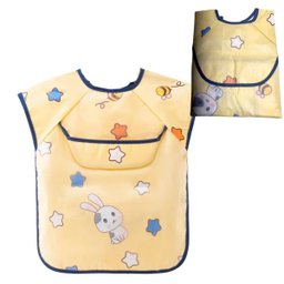 Babador Regatinha Blw Proteção Dupla Impermeável Bebê Coelho - 4
