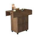 Ver imagem 3 de Mesa Dobrável Annie com Bancos - Castanho