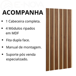 Cabeceira de Cama King 10 Módulos Estofados Suede Verde Menta e 4 Módulos Ripados Mdf - 2